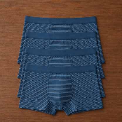 Seamless Cotton Boxer Briefs