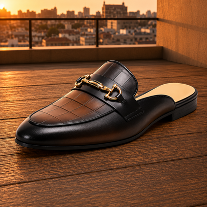 Classic Leather Mules
