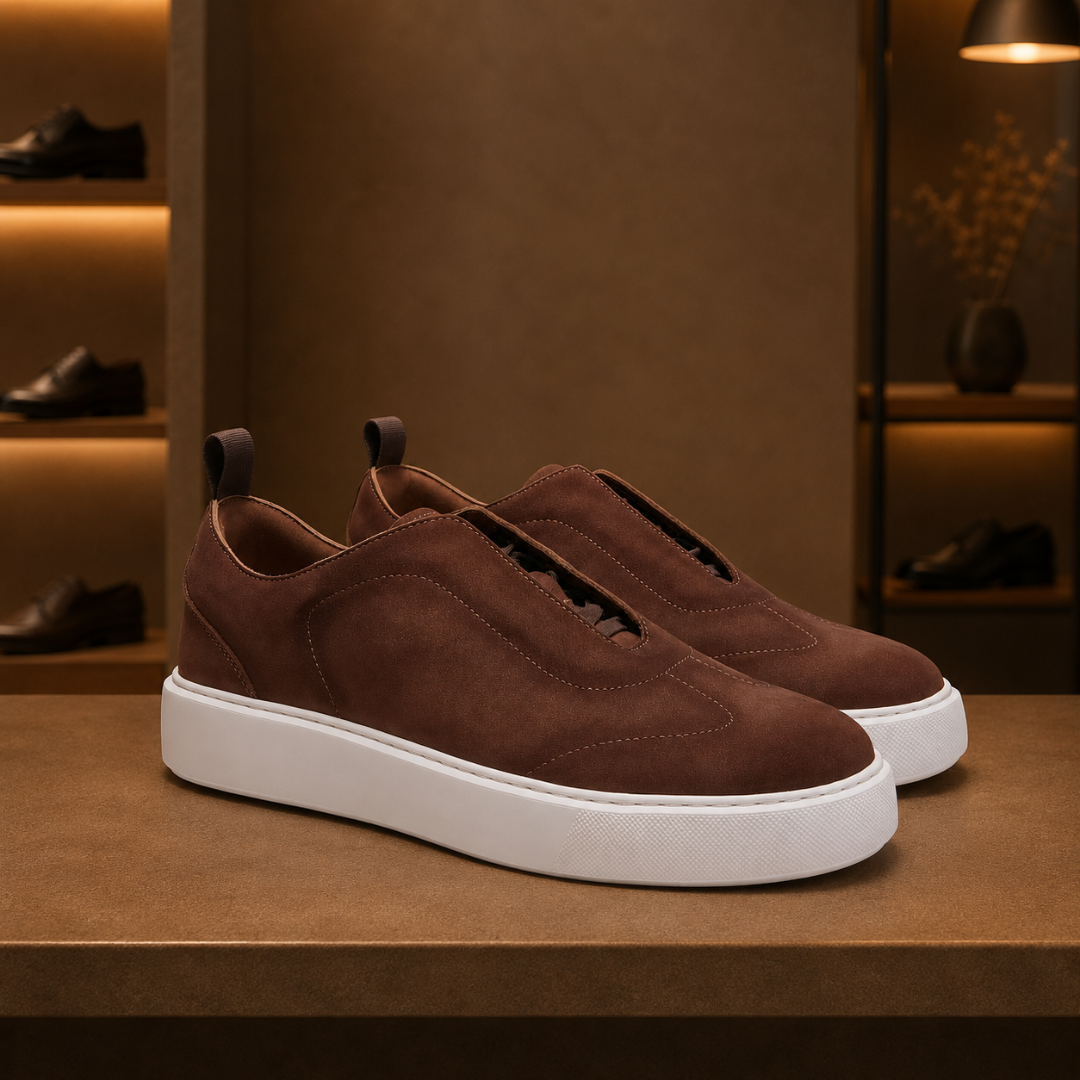 Exclusive Leather Slip Ons