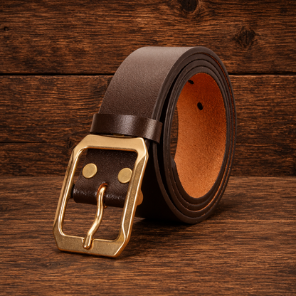 Solid Leather Belt