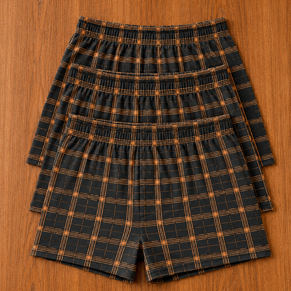 Plaid Boxer Shorts