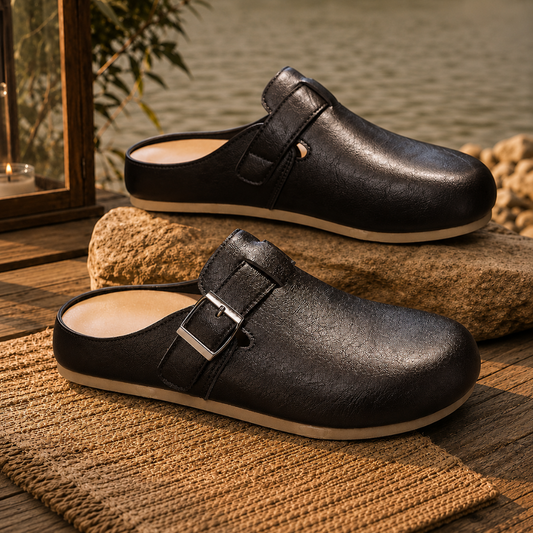 Classic Buckle Clogs