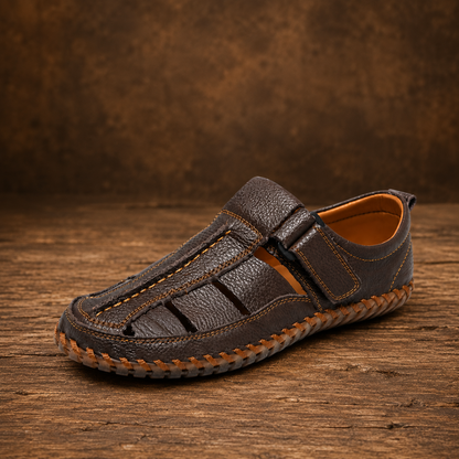 Comfortable Leather Walking Sandals