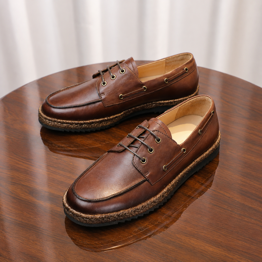 Premium Leather Boat Shoes