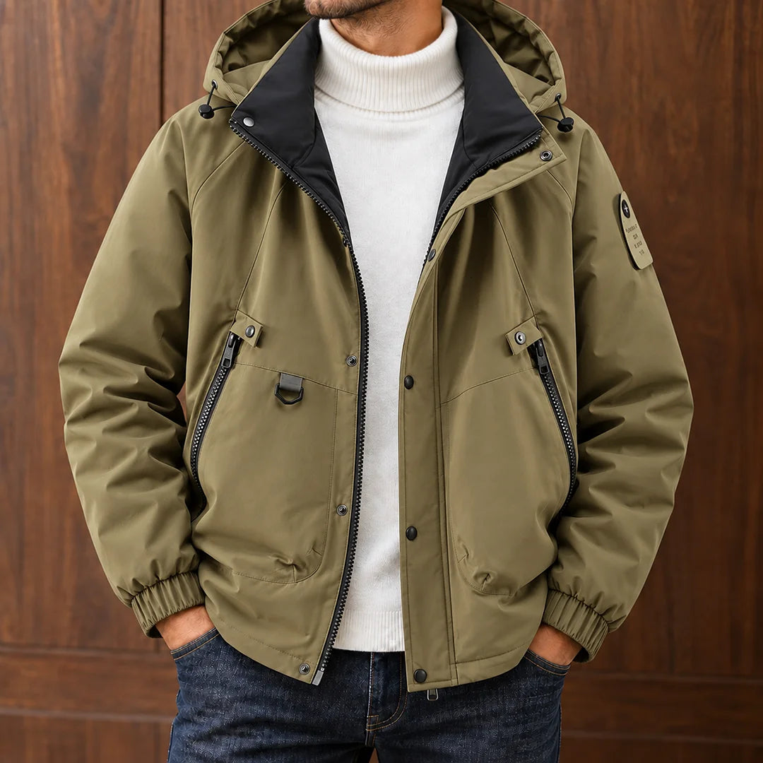 Detachable Hood Casual Jacket