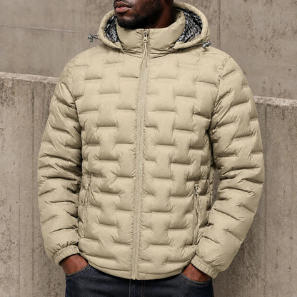 Detachable Hood Puffer Jacket