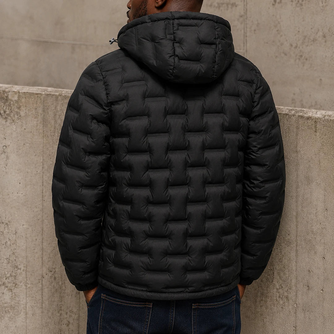 Detachable Hood Puffer Jacket