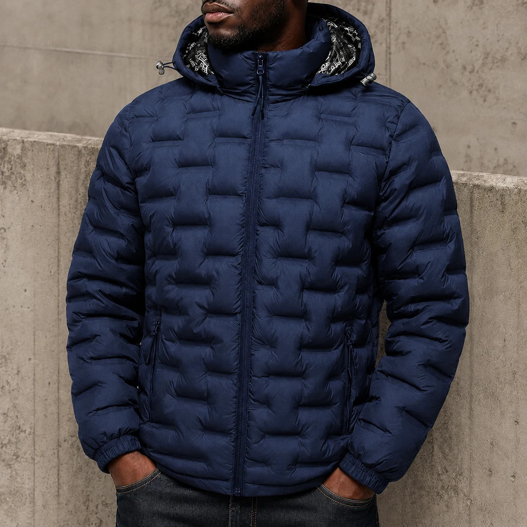 Detachable Hood Puffer Jacket