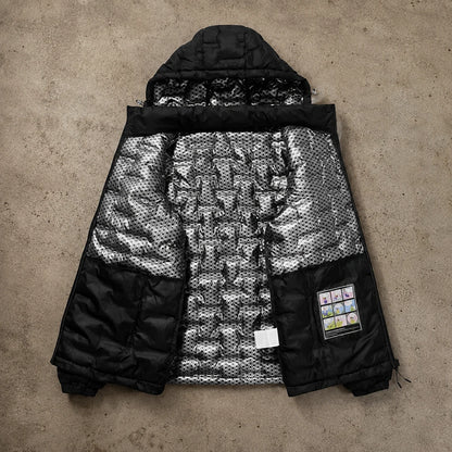 Detachable Hood Puffer Jacket