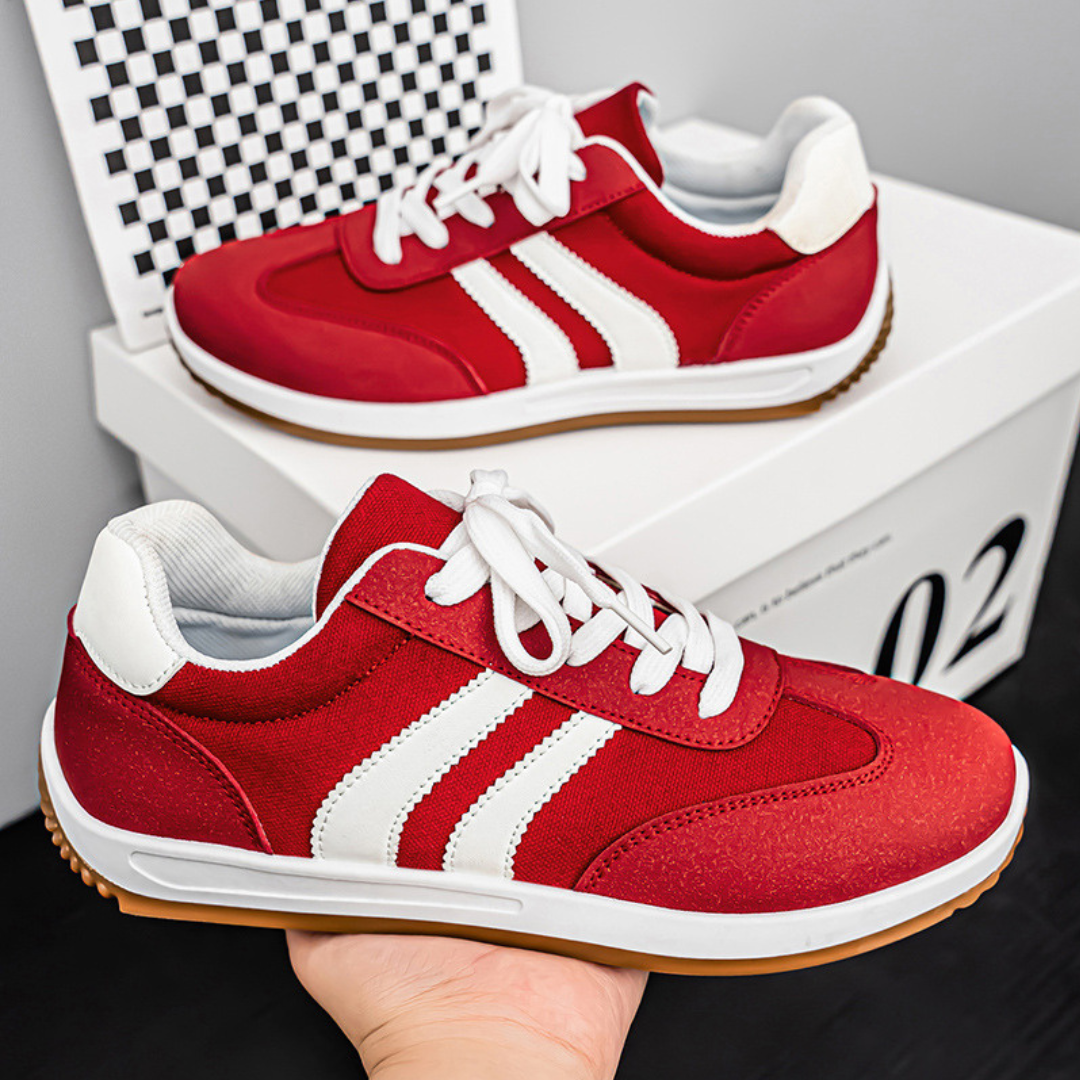 Retro Stripe Sneakers