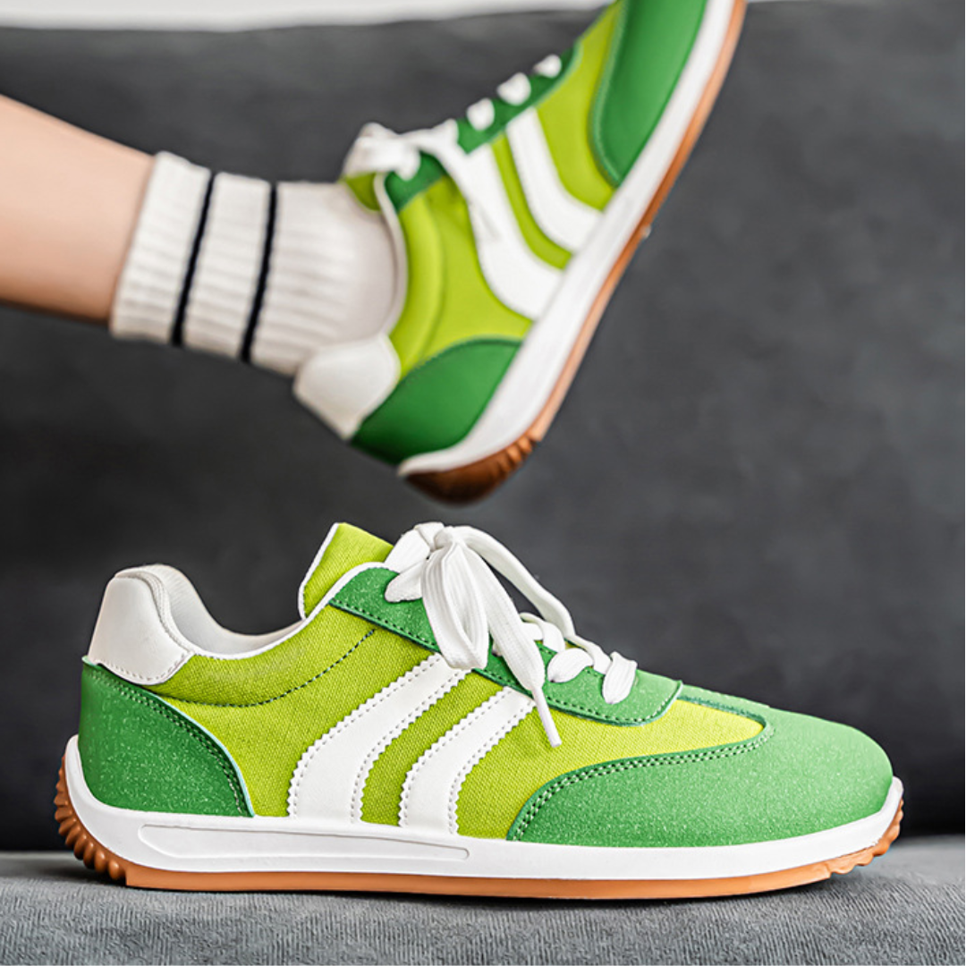 Retro Stripe Sneakers