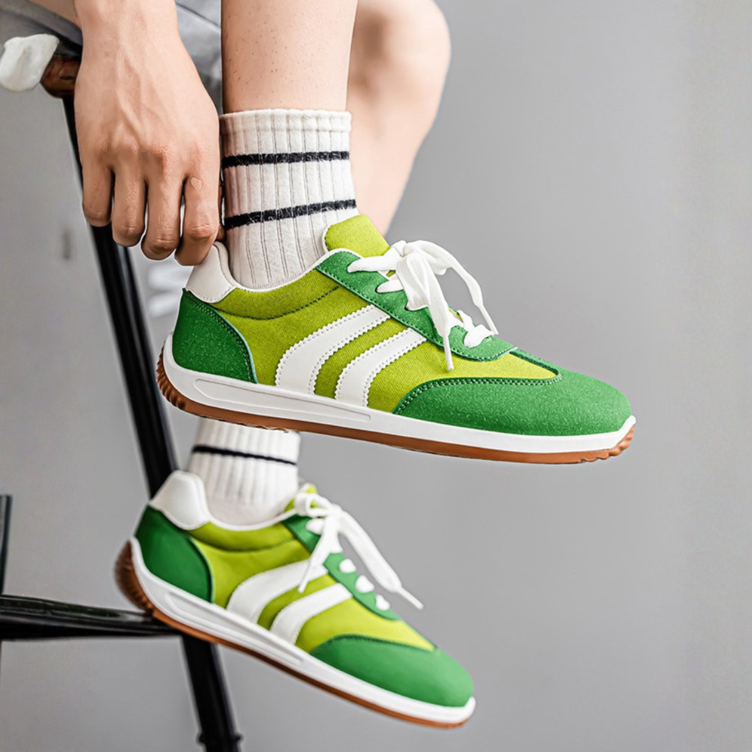 Retro Stripe Sneakers