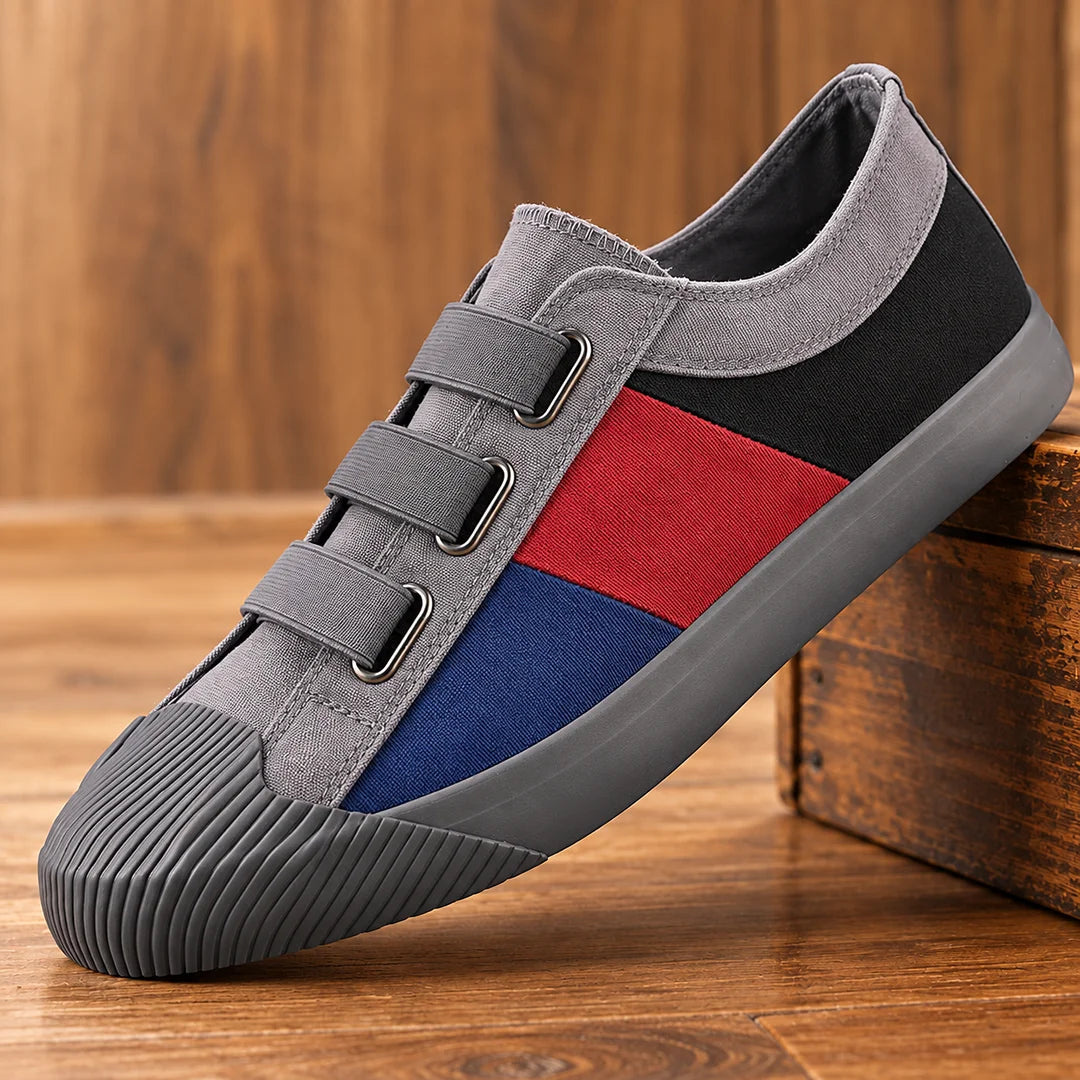 Elastic Band Slip-On Sneakers