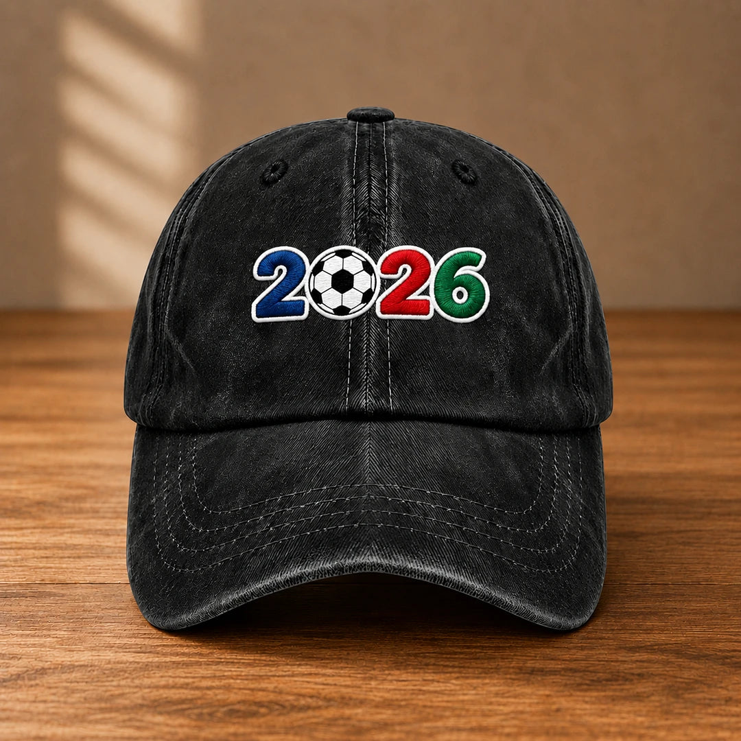 Embroidered Graphic Baseball Cap
