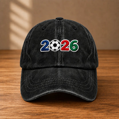 Embroidered Graphic Baseball Cap