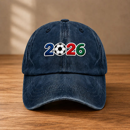 Embroidered Graphic Baseball Cap