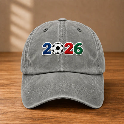 Embroidered Graphic Baseball Cap