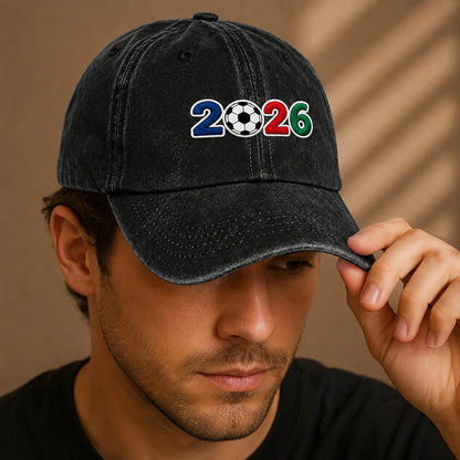 Embroidered Graphic Baseball Cap