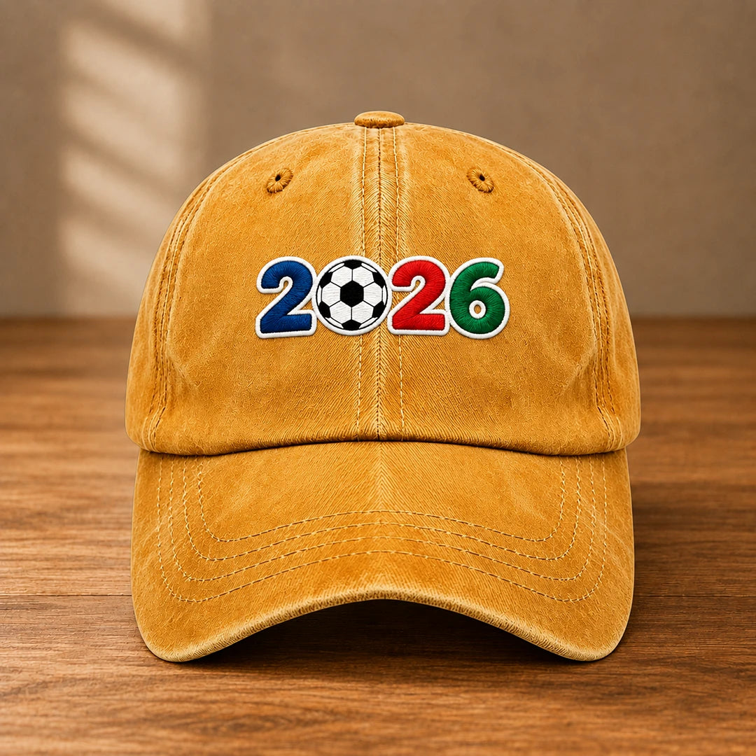 Embroidered Graphic Baseball Cap