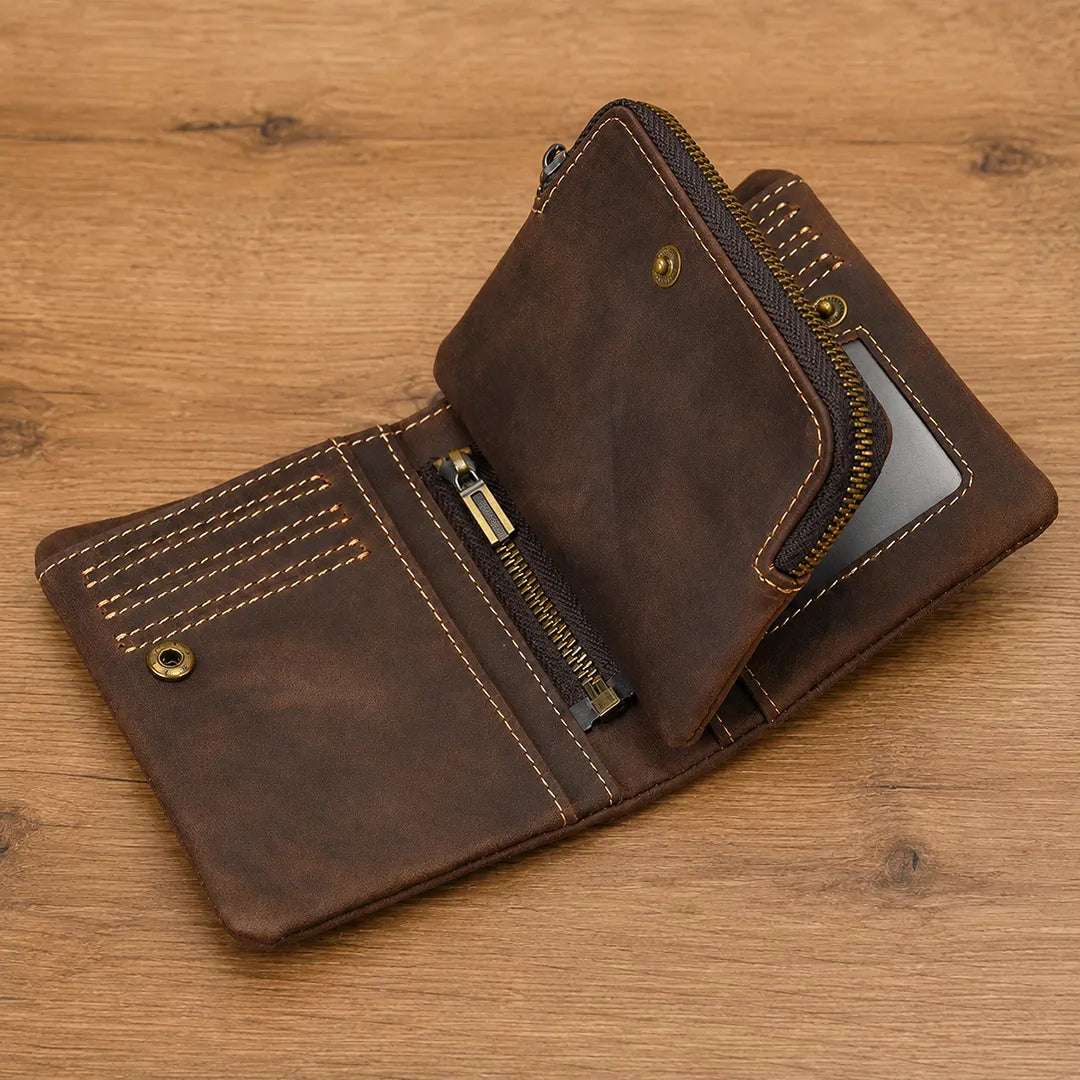 Everyday Foldover Zip Wallet