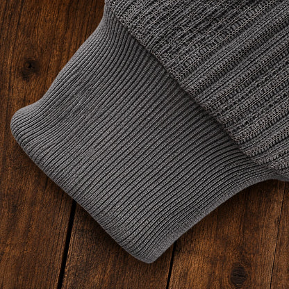 Everyday Textured Polo Sweater