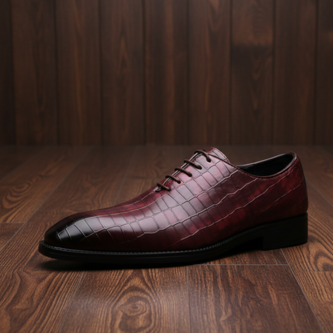 ELEGANT LACE-UP LEATHER SHOES