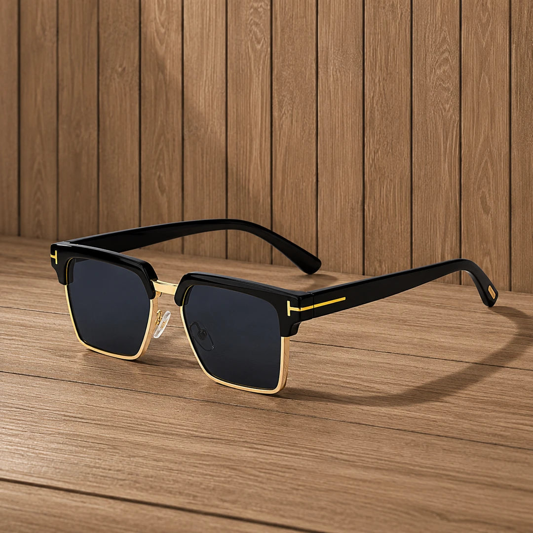 Geometric Square Sunglasses