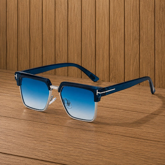 Geometric Square Sunglasses