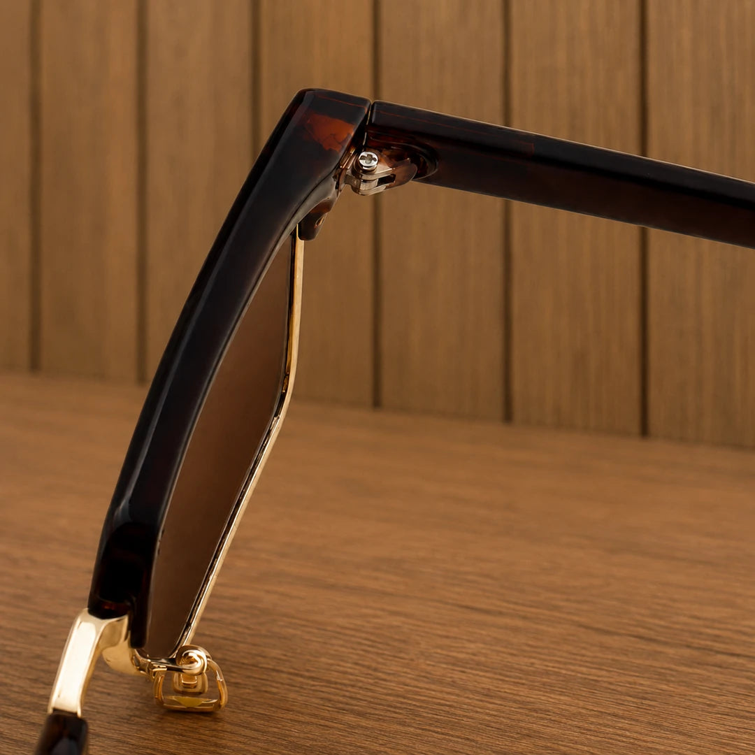 Geometric Square Sunglasses