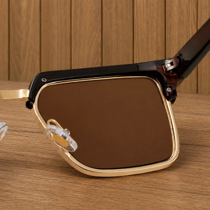 Geometric Square Sunglasses