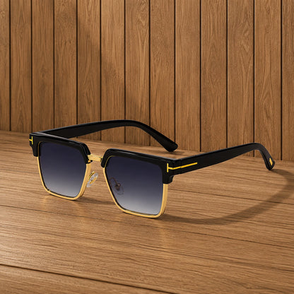 Geometric Square Sunglasses