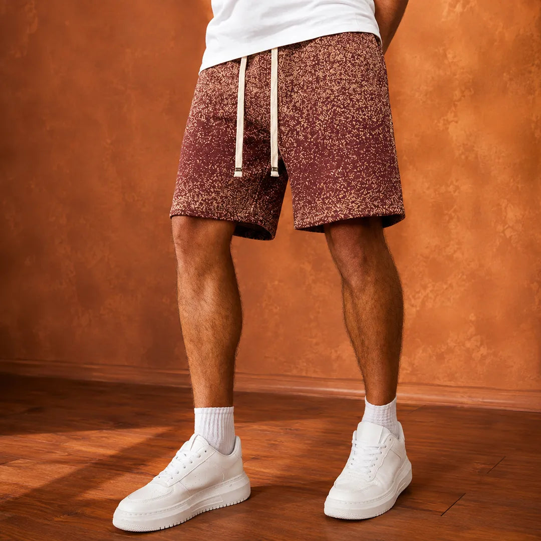 Graphic Casual Shorts