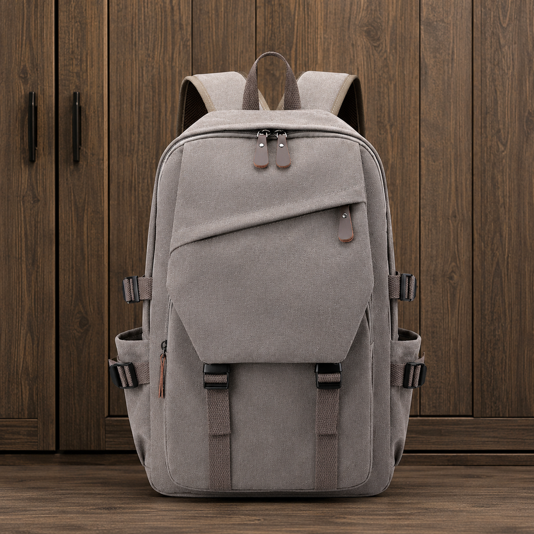 Structured Multiple Storage Backpack