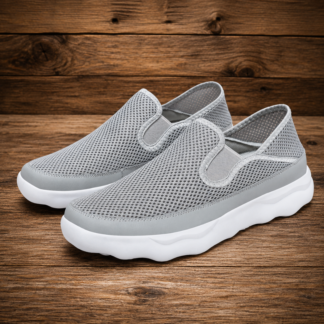 Breathable Walking Slip-Ons