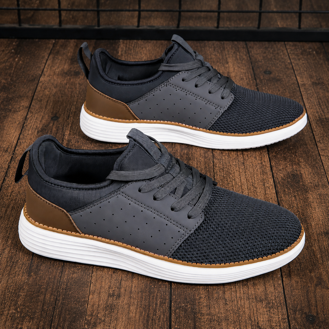 Cushioned Mesh Casual Sneakers