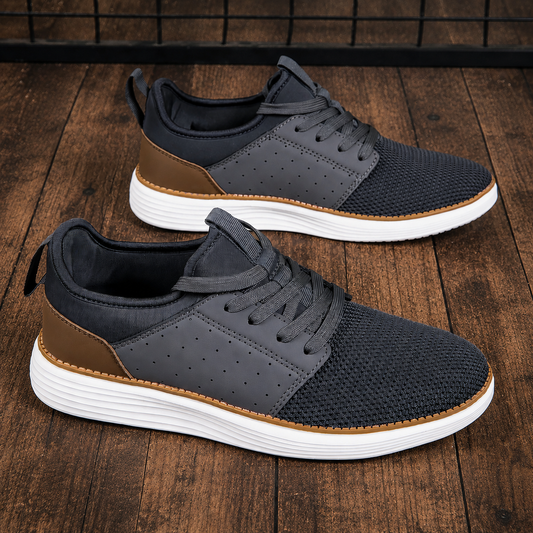 Cushioned Mesh Casual Sneakers