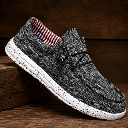 Breathable Canvas Slip-Ons