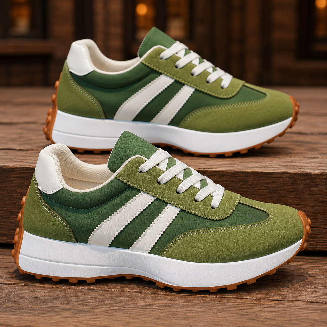Double Stripe Casual Sneakers