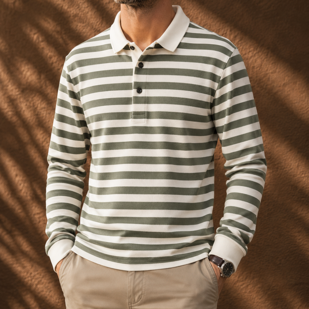 Striped Polo Shirt