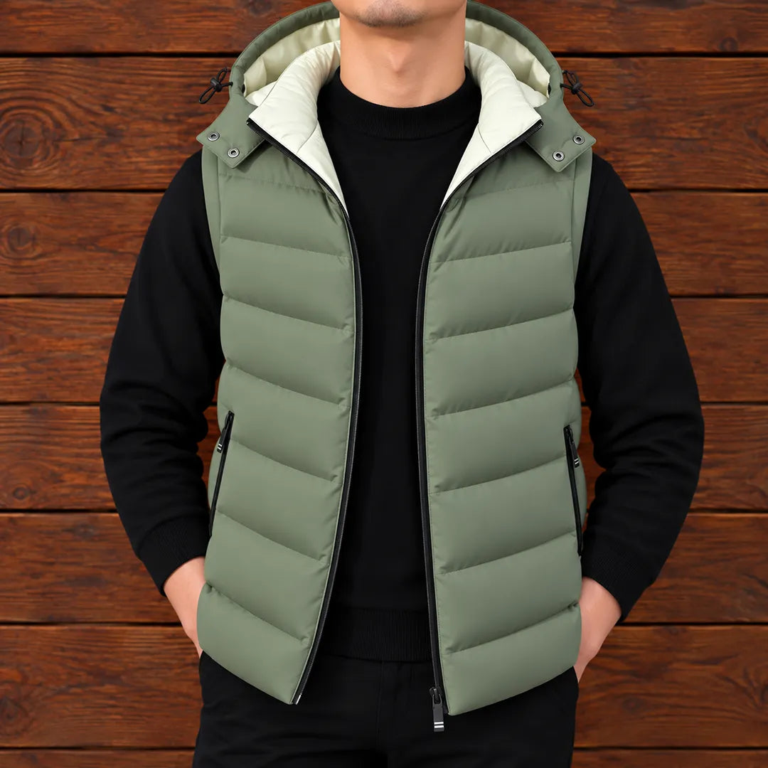 Hooded Puffer Vest