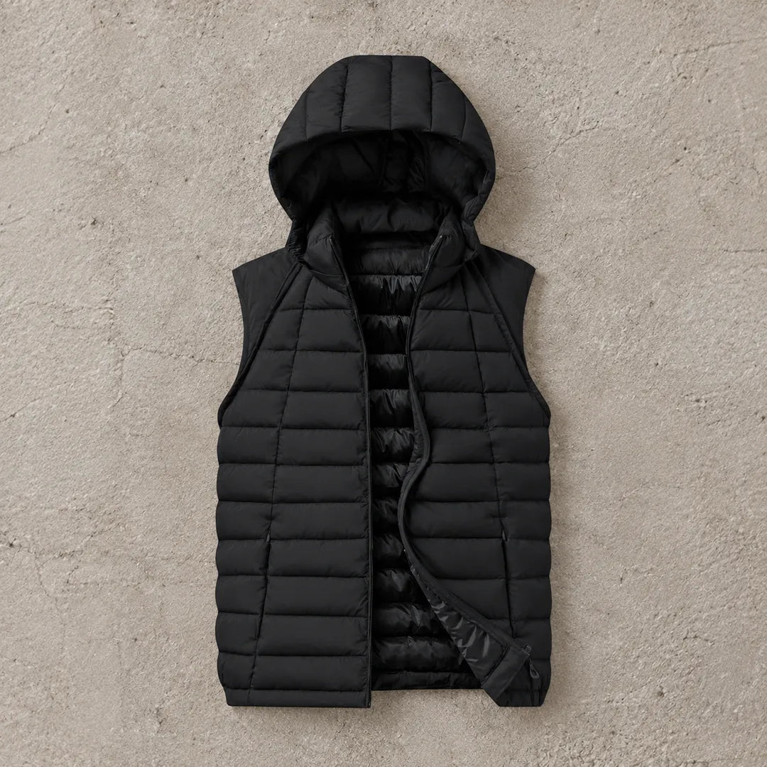 Hooded Quilted Insulated Jacket