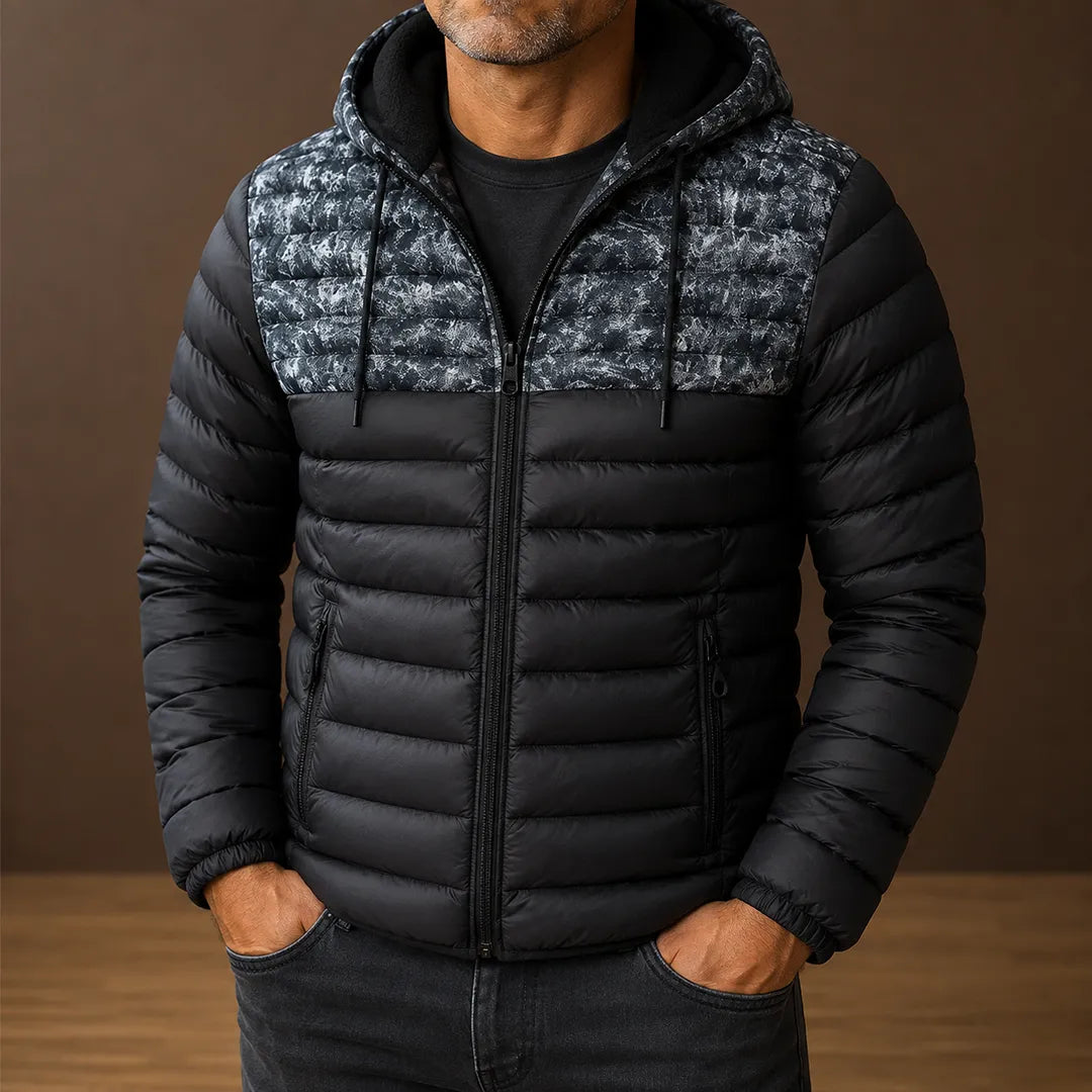 Hooded Quilted Puffer Jacket