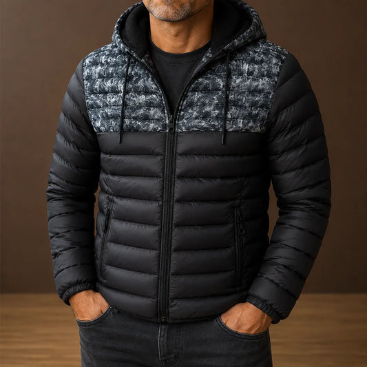 Hooded Quilted Puffer Jacket