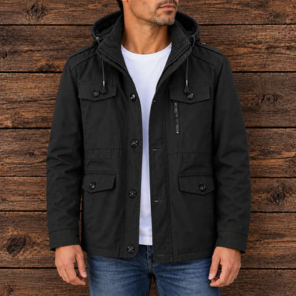 Hooded Utility Jacket