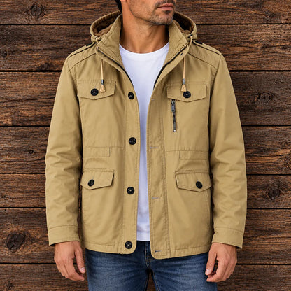 Hooded Utility Jacket