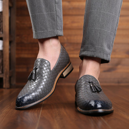 LUXURY CLASSIC LEATHER SLIP-ON
