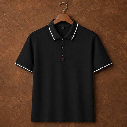Ice Silk Polo Shirt