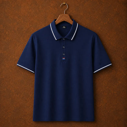 Ice Silk Polo Shirt