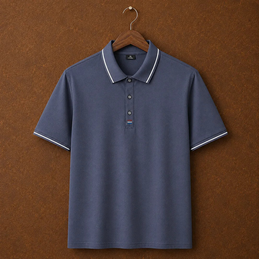 Ice Silk Polo Shirt