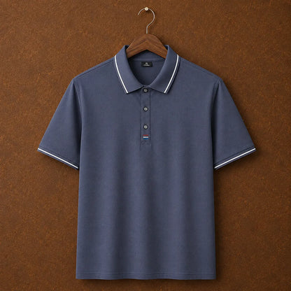 Ice Silk Polo Shirt
